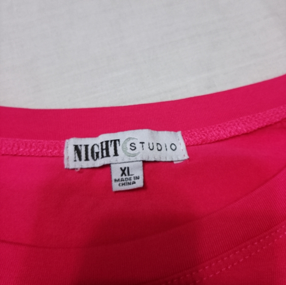 Night Studio Short Sleeve Embellished T-Shirt Blessed Thankful Grateful - Picture 4 of 5